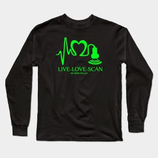 LIVE-LOVE-SCAN Long Sleeve T-Shirt